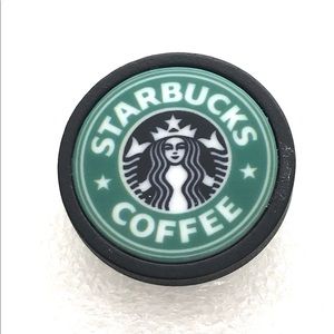Starbucks Brooch  pin handcrafted coffee shop gift